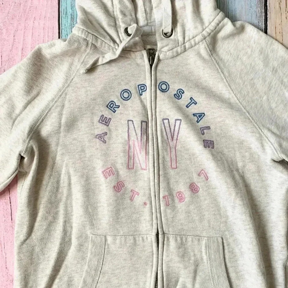 Aeropostale zip up hoodie - Picture 3 of 8
